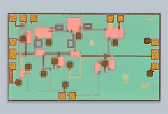 33-45 GHz超低噪音低電流消耗Ka頻段/U頻段低噪聲放大器芯片