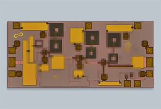 CMD187寬帶RF微波2-20 GHz小尺寸驅動放大器芯片
