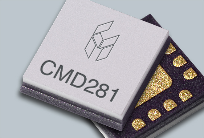 DC-22 GHz寬帶GaAs MMIC 2位數字衰減器CMD281C3