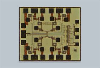 CMD203射頻微波DC-20GHz高隔離度SP4T非反射開關芯片