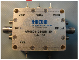 AM08011034UM-3H功率放大器模塊8 - 11GHz
