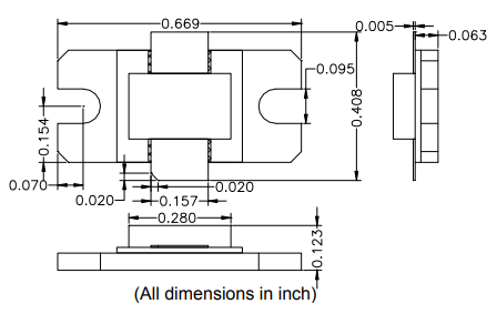 P波段高功率微波應用砷化鎵MESFET器件AM072MX-CU-R