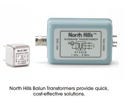 0706LB低插入和返回損耗巴倫變壓器  North Hills