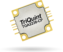 TGA2238-CP封裝8 - 11 GHz高功率50瓦X波段放大器