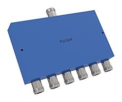 PULSAR微波帶狀線6路功率分配器/組合器