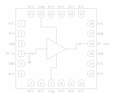 CMD245C4低噪聲放大器現貨庫存